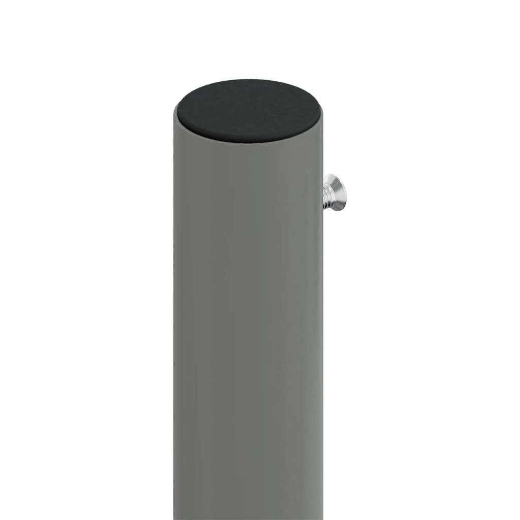 Helloshop26 - Auvent paravent store brise-vue latéral rétractable de patio jardin terrasse balcon protection visuelle écran 200 x 1200 cm anthracite - Imagen 4