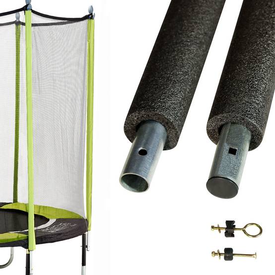 Kangui - Lot de 6 poteaux de filet trampoline Ø25 mm Jumpi - Hauteur filet 180 cm Kangui - Image 2