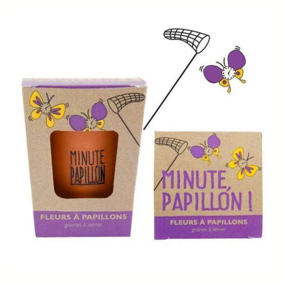 Radis et Capucine - Radis et Capucine - Kit message Minupe Papillon - Fleurs mellifères - Imagen 1