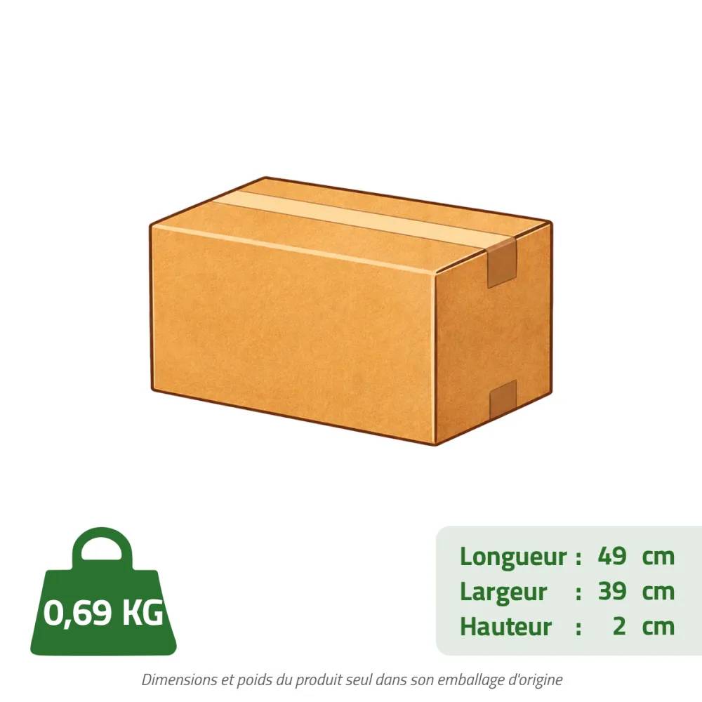Ribimex - Bâche de protection 2x3 m 160 g/m2 - Imagen 6
