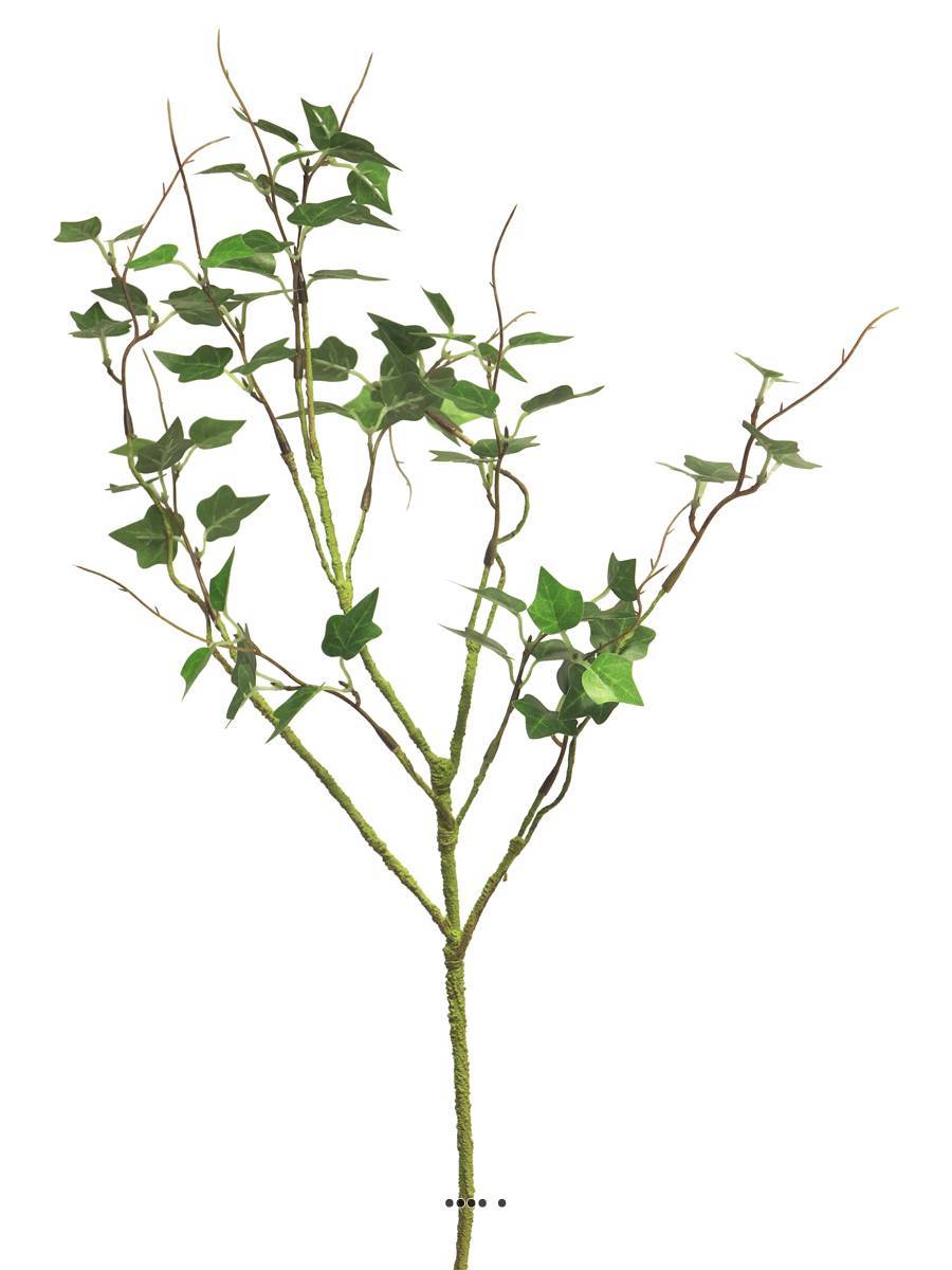 Artificielles - Branche de lierre artificielle, 4 ramures, H 65 cm - BEST - Imagen 3