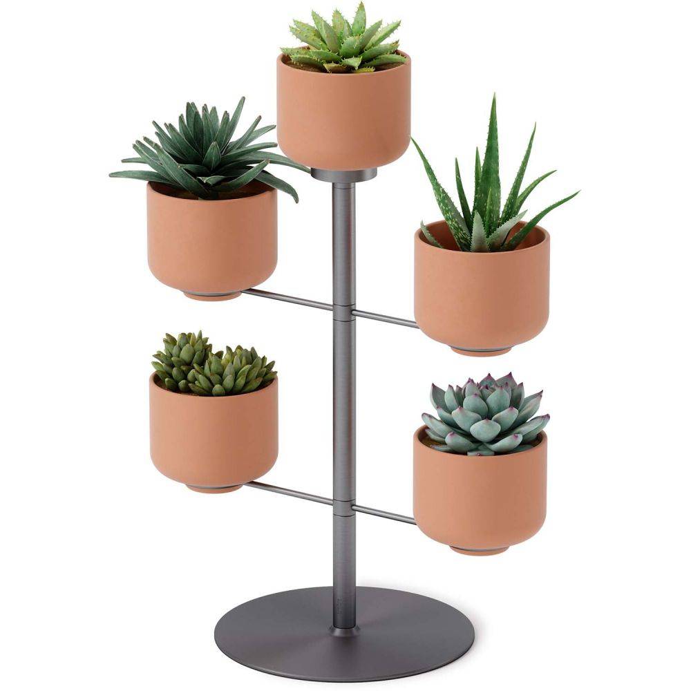 Umbra - Support à plantes avec 5 pots Terrapotta Umbra - Imagen 3