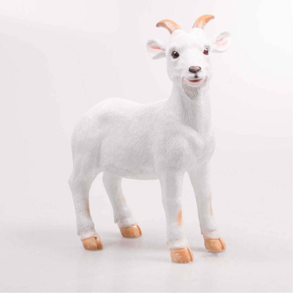 Farmwood Animals - Bouc en résine 26 x 13 x 35 cm - Imagen 4
