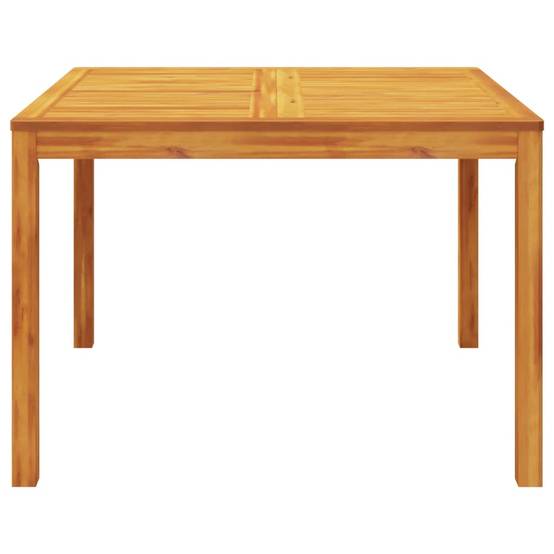 Ensemble de 5 pcs table de jardin avec chaises - mobilier de jardin Bois d'acacia solide-JU2726 - Image 4