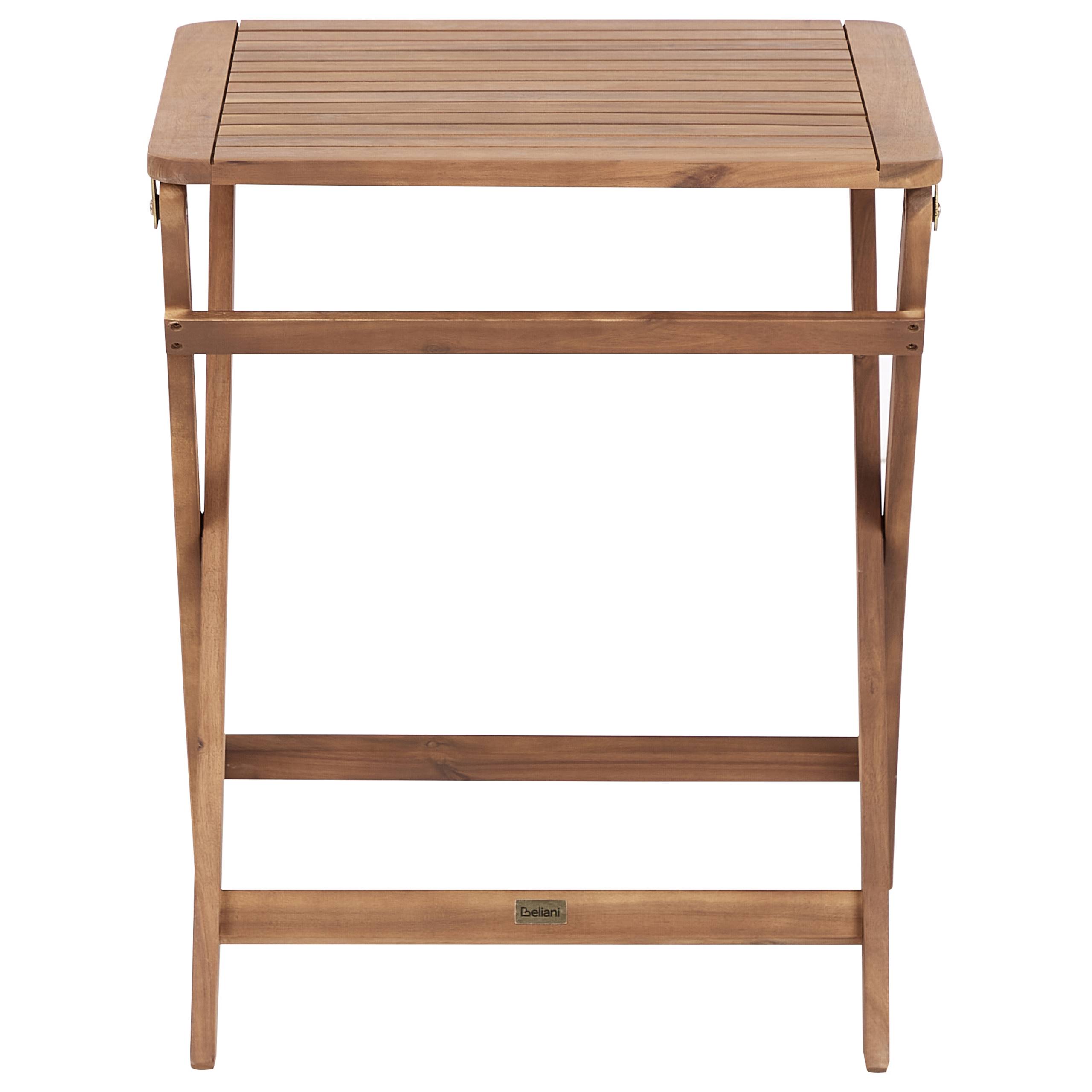Beliani - Set de bistrot, 2 Personnes Bois d'acacia certifié Marron PARAGGI - Beliani - Imagen 5