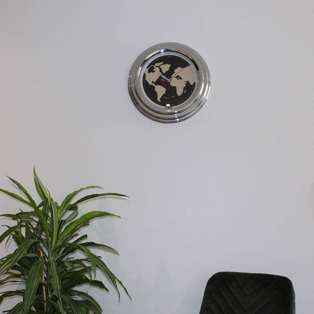 Amadeus - Horloge néon mappemonde 30 cm Amadeus - Imagen 4