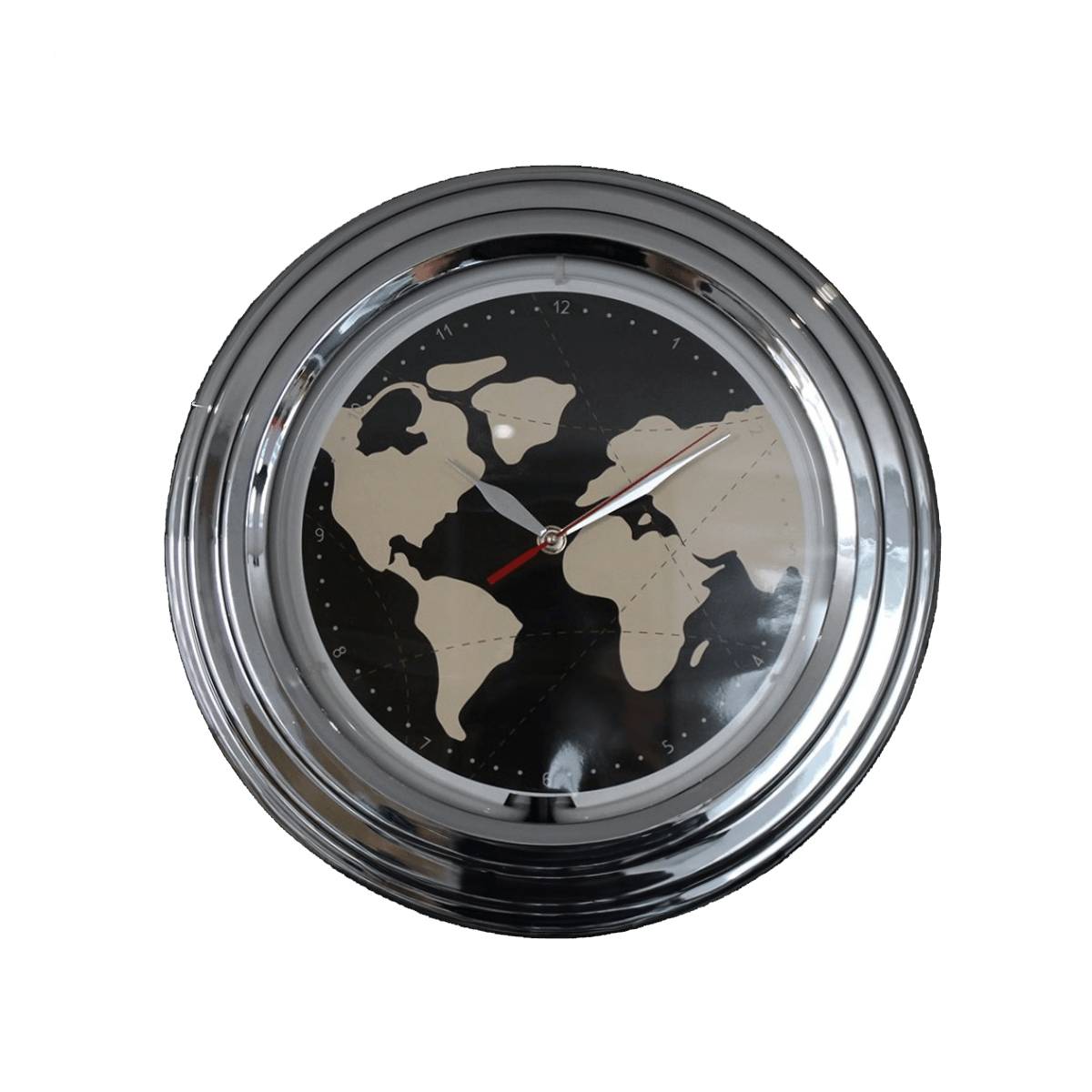 Amadeus - Horloge néon mappemonde 30 cm Amadeus - Imagen 1
