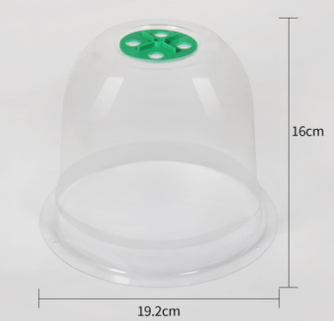 Serre de jardin transparente MCBOSON - Imagen 2