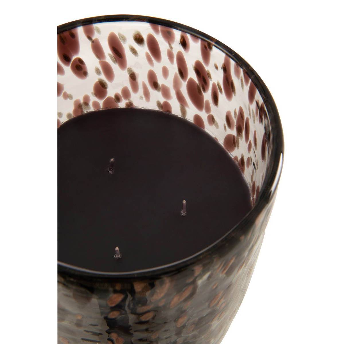 Bougie Parfumée "Laura" 32cm Leather & Leaves - Imagen 2