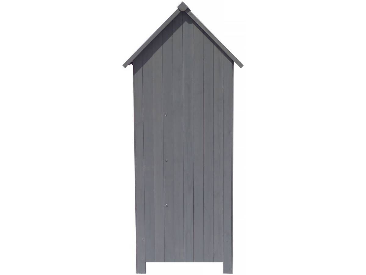 Habitat Et Jardin - Armoire De Jardin "cabanon" - 77 X 54.5 X 179 Cm - Anthracite -habitat Et Jardin - Imagen 4