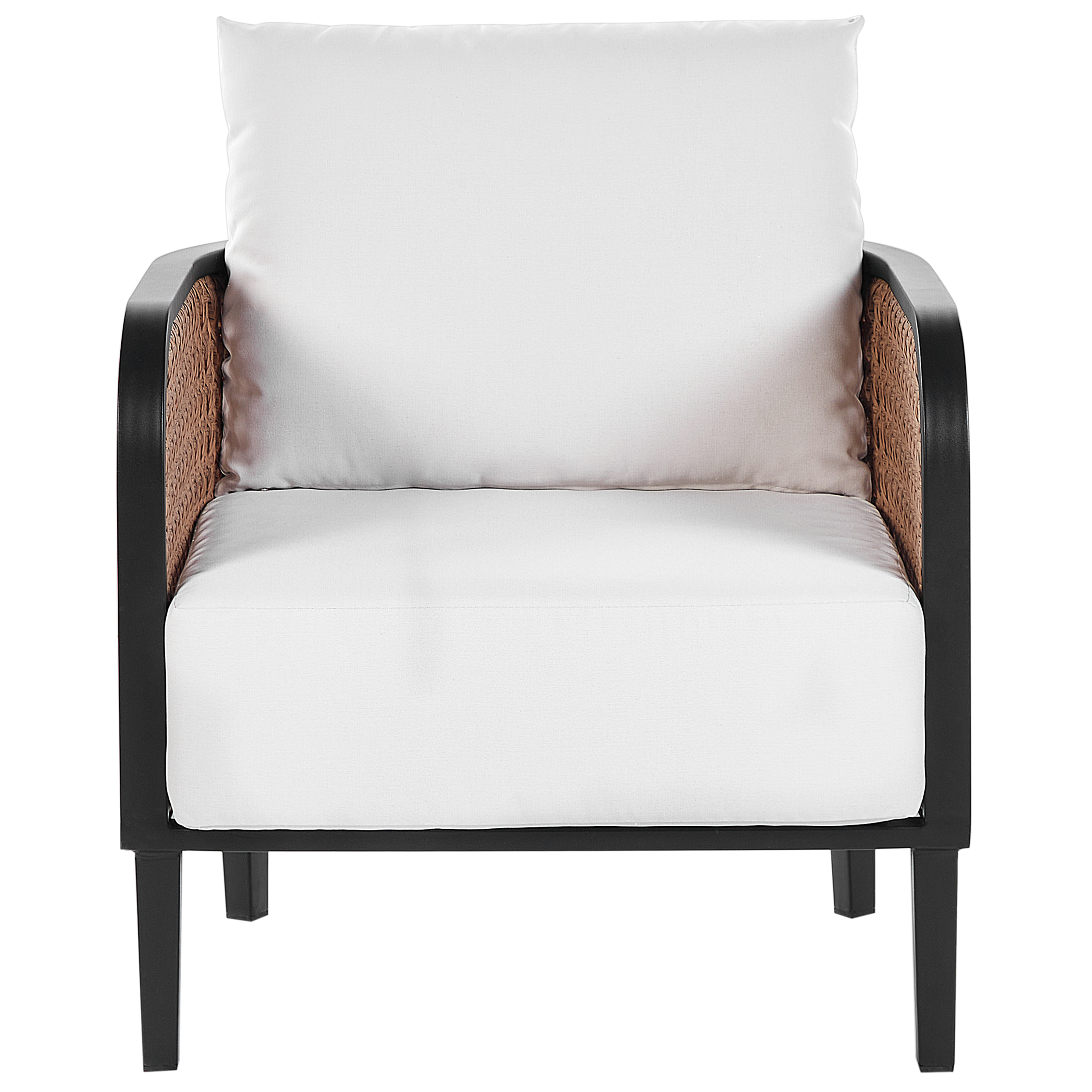 Fauteuil Aluminium Blanc MONTEFALCO - Beliani - Image 3