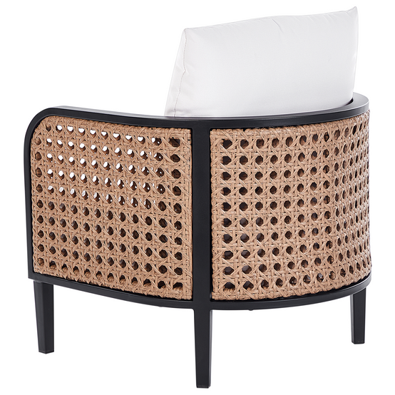 Fauteuil Aluminium Blanc MONTEFALCO - Beliani - Image 4