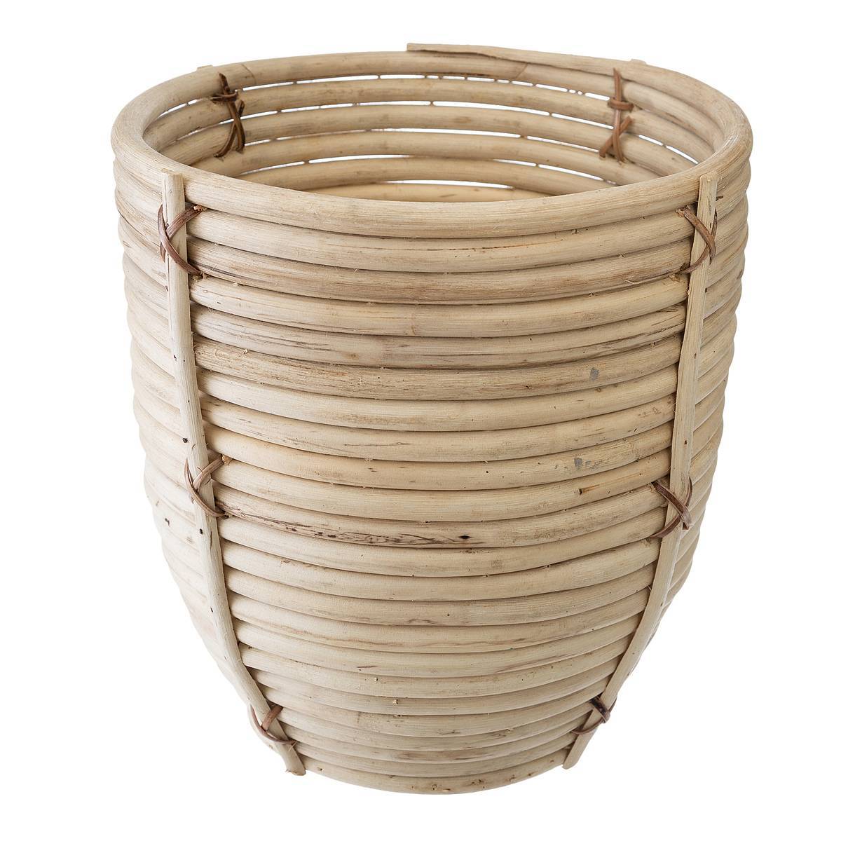 Atmosphera - Set de 3 pots rotin D24/25/34cm - Atmosphera Créateur d'intérieur - Imagen 3