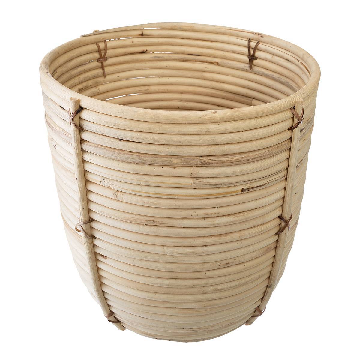Atmosphera - Set de 3 pots rotin D24/25/34cm - Atmosphera Créateur d'intérieur - Imagen 4