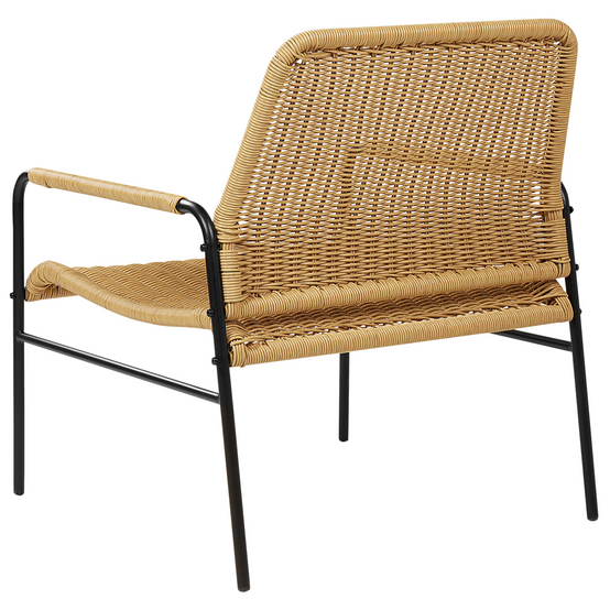 Fauteuil Polyrotin Naturel PRASIMO - Beliani - Image 5