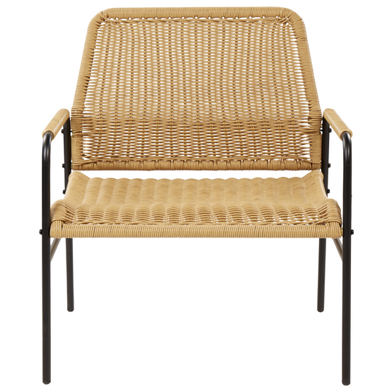 Fauteuil Polyrotin Naturel PRASIMO - Beliani - Image 4