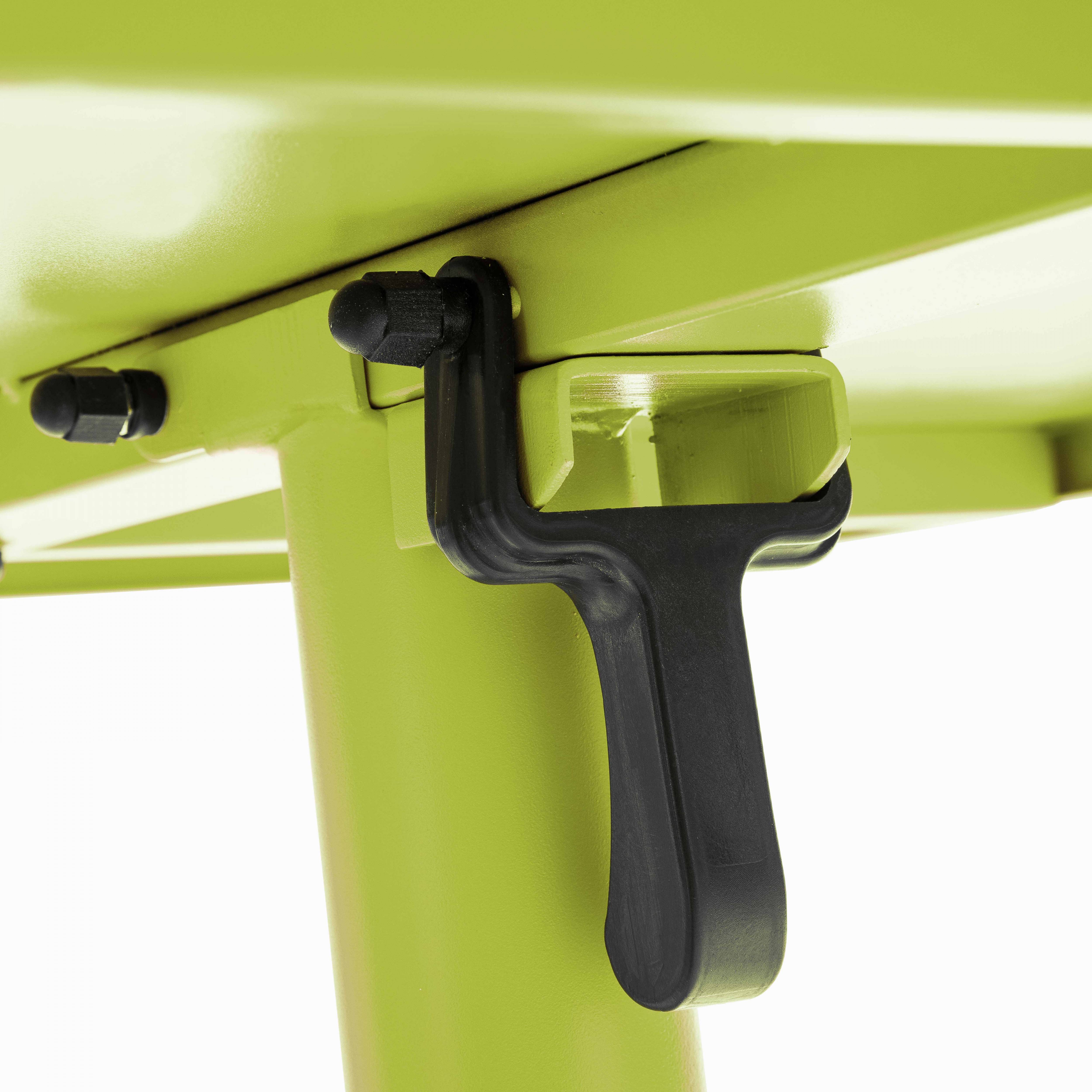 Oviala - Ensemble table inclinable de jardin et 2 chaises vert Palavas - Oviala - Image 5