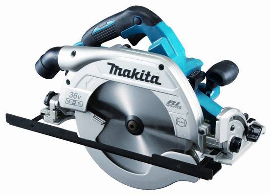 Scie circulaire 36V (2x18V) LXT Ø 235 mm - MAKITA - avec 2 batteries 18V 5Ah - chargeur - Bluetooth - DHS900PT2U - Image 1