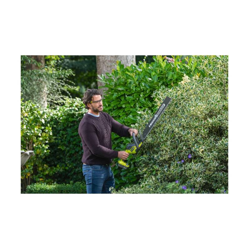 Ryobi - Pack RYOBI Taille-haies 18V One+ - LINEA - 50 cm - RY18HT50A-0 - 1 Batterie 5.0Ah - 1 Chargeur rapide RC18120-150 - Image 3