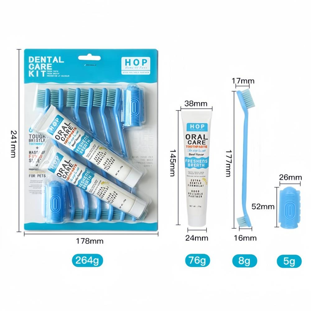 IntiMeg - Ensemble de dentifrice et brosse à dents pour chat IntiMeg - Image 8