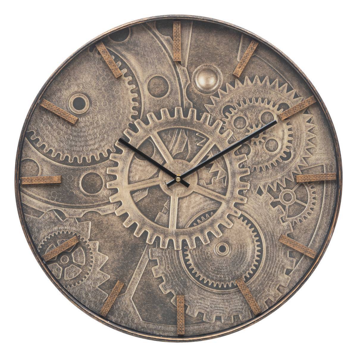 Atmosphera - Horloge "Deyan" en verre D50cm - Atmosphera Créateur d'intérieur - Image 2
