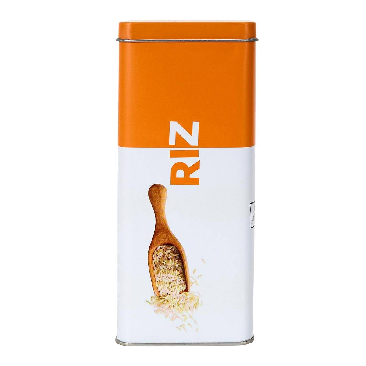 Cook Concept - Boîte à Riz en Métal "Ludique" 18cm Orange - Image 2