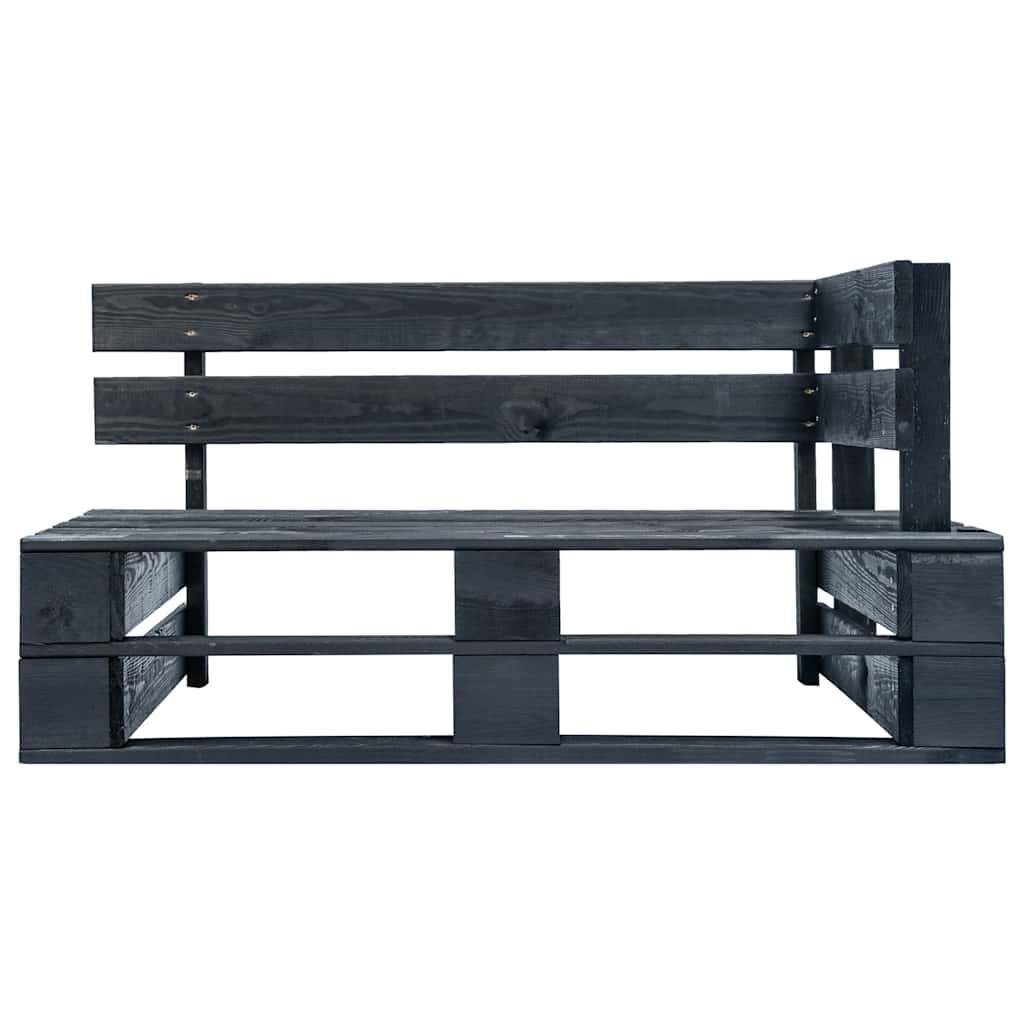 Vidaxl - Canapé de jardin palette avec coussins rouge Pinède vidaXL 277415 - Imagen 5