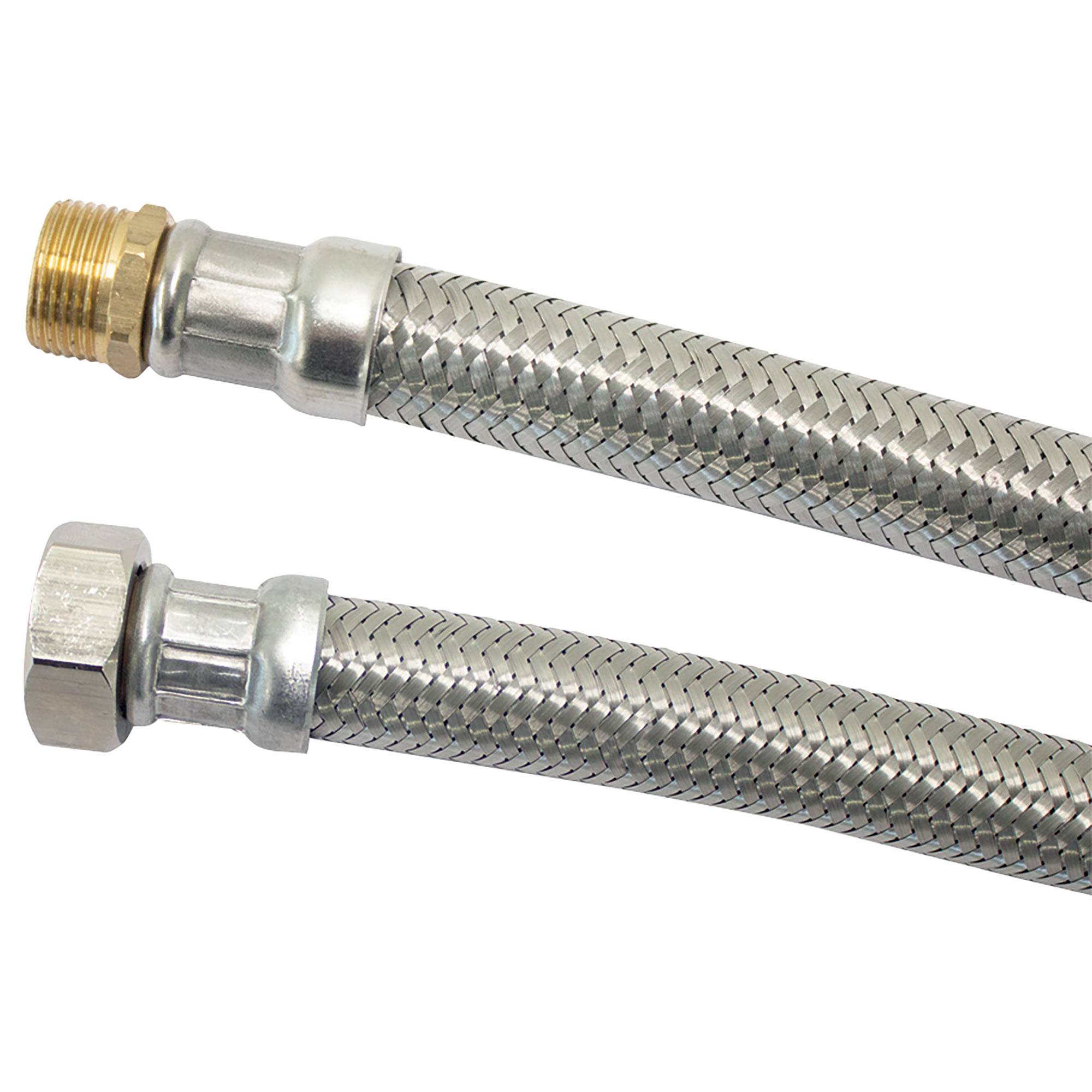 Boutte - Flexible MÂLE-FEMELLE 50 cm BOUTTÉ - Ø13 mm avec filetage MÂLE 20x27 / FEMELLE 20x27