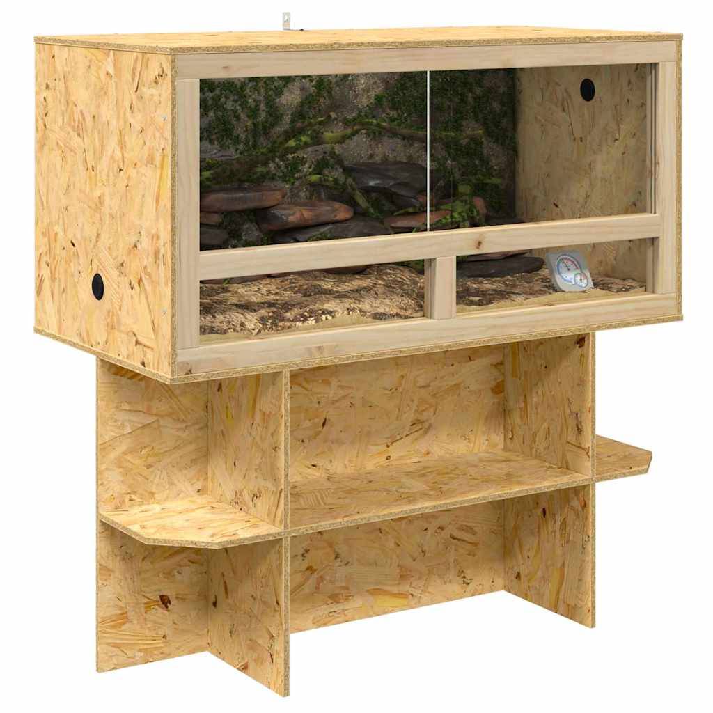 Vidaxl - Base de Terrarium Marron 100 x 50 x 50 cm OSB vidaXL 876735 - Image 4