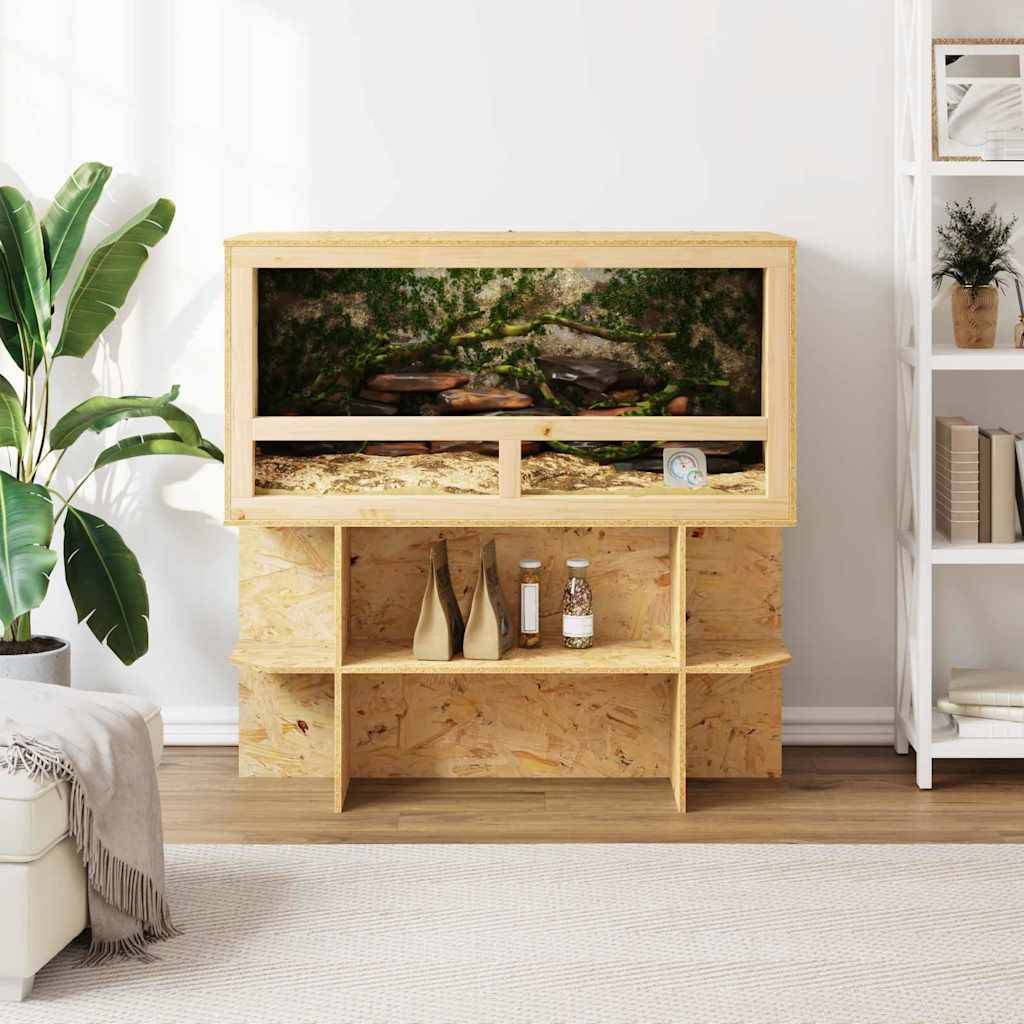 Vidaxl - Base de Terrarium Marron 100 x 50 x 50 cm OSB vidaXL 876735 - Image 5