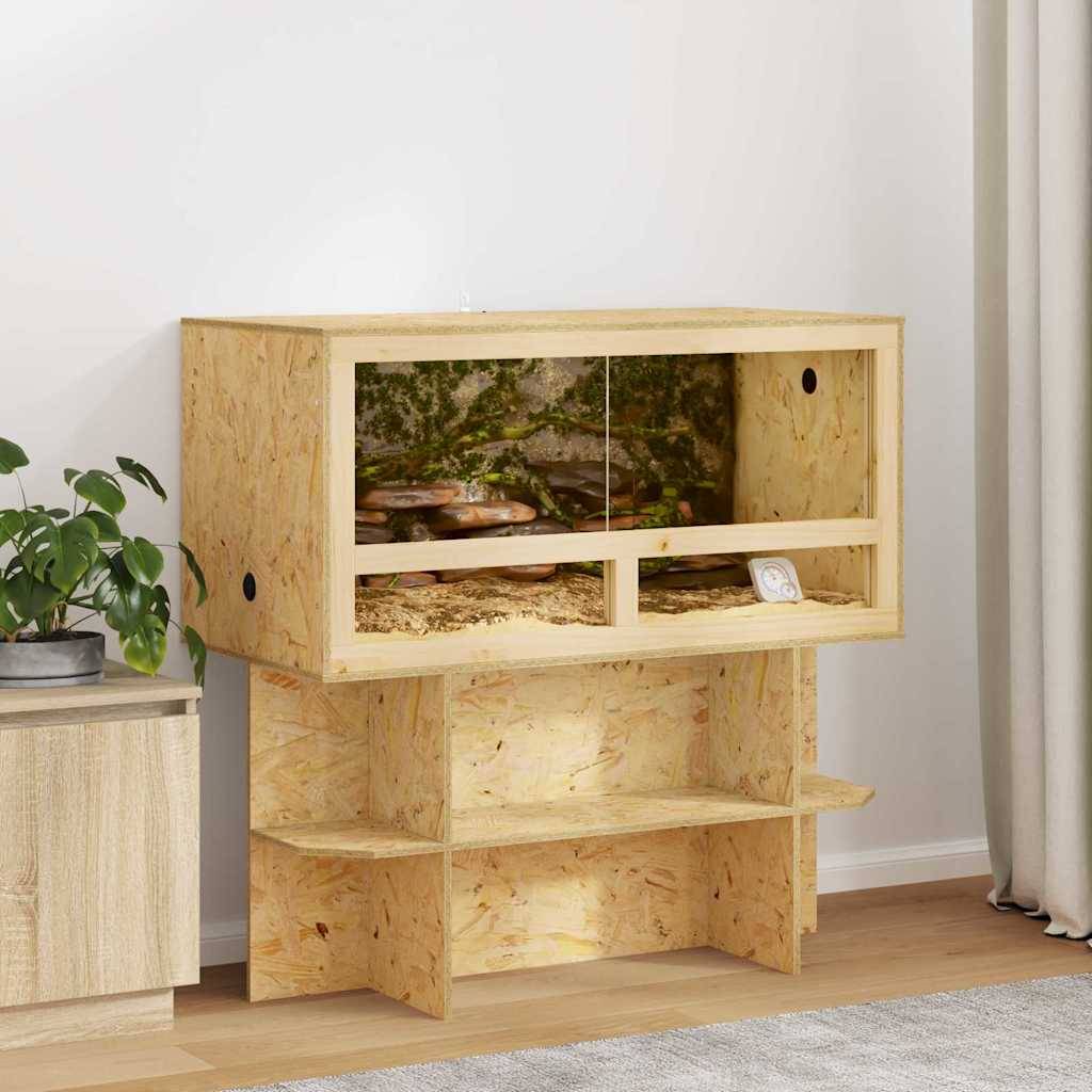 Vidaxl - Base de Terrarium Marron 100 x 50 x 50 cm OSB vidaXL 876735 - Image 1