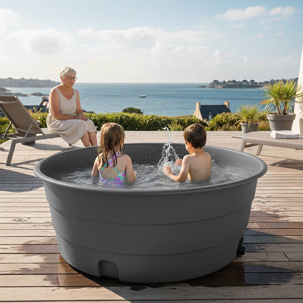 Piscine pour enfants 900l - plast'up rotomoulage - Imagen 3