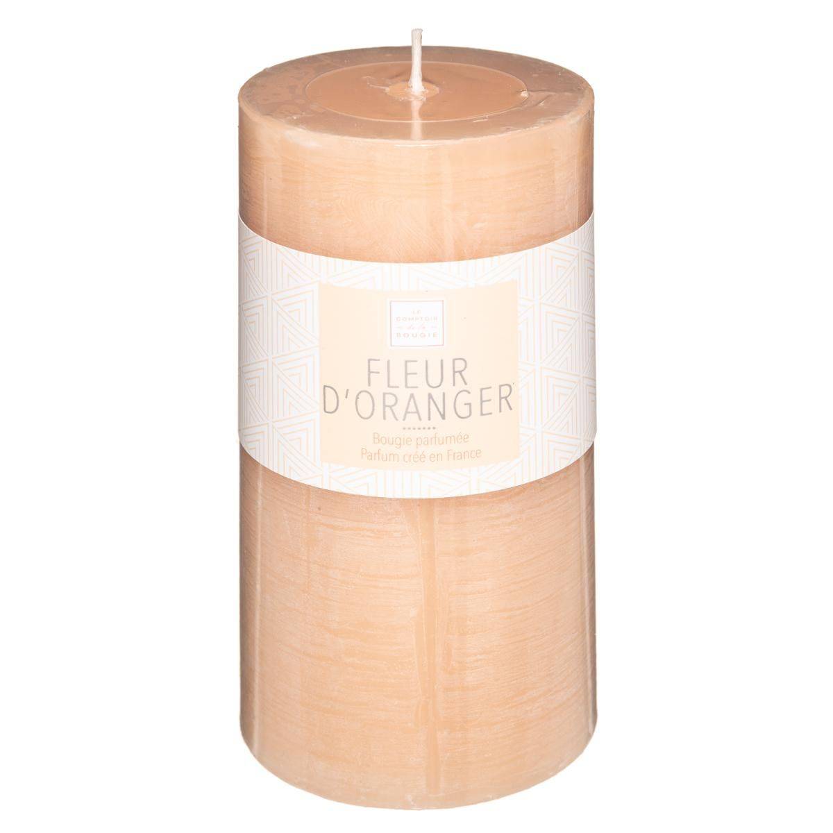 Atmosphera - Bougie parfumée Fleur d'Oranger H 14 cm - Imagen 1