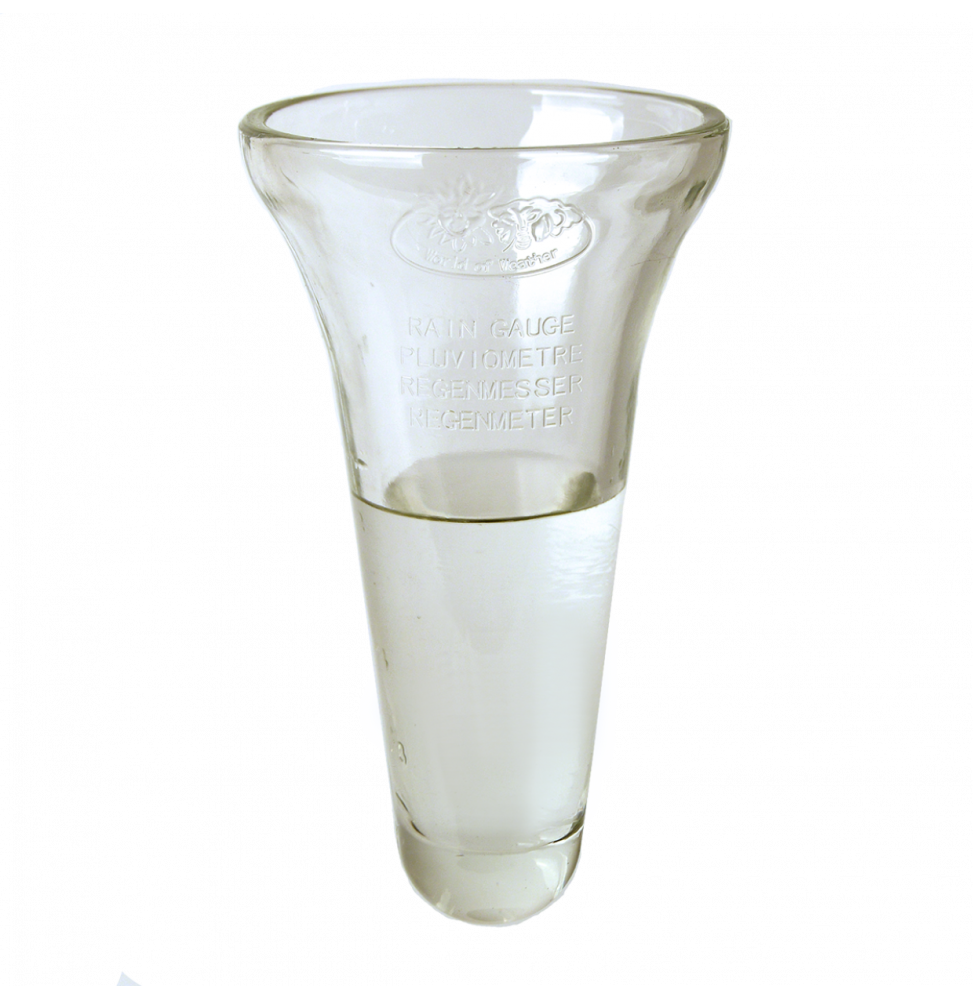 Esschert Design - Pluviomètre en verre avec support en métal vert - Esschert Design - Image 2