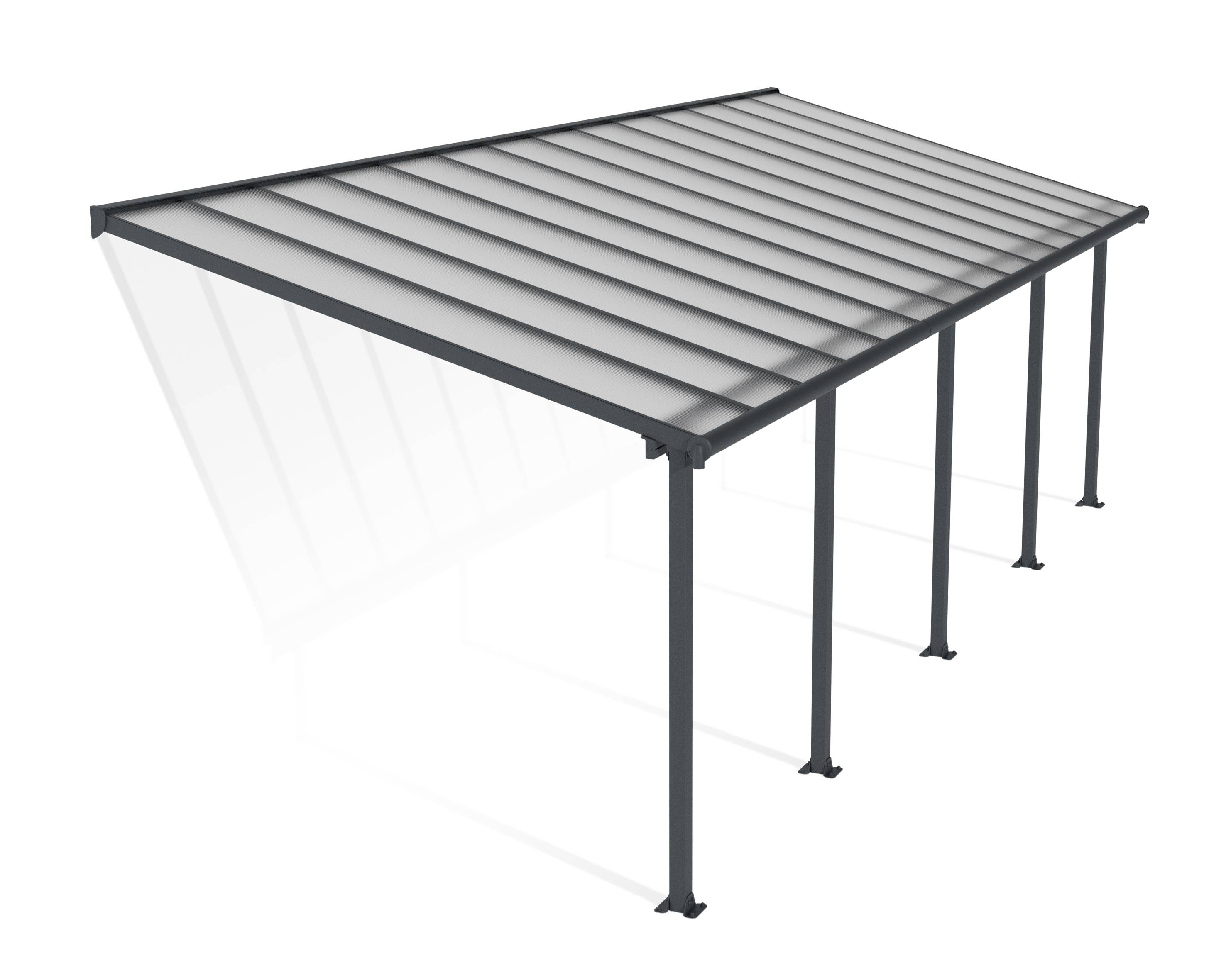 Canopia - Canopia Pergola Olympia 3X8,6 Grise - Imagen 1