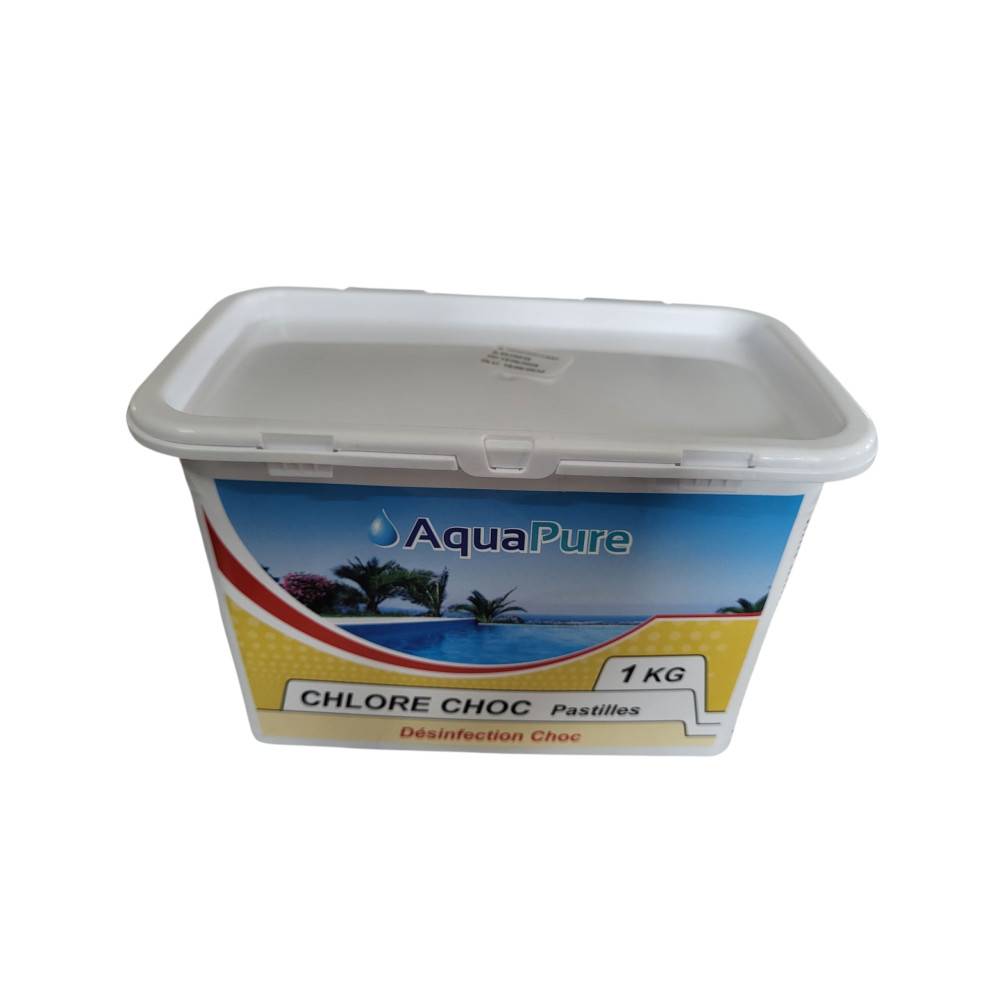 Pastilles chlore choc - 1 kg pastilles - Imagen 1