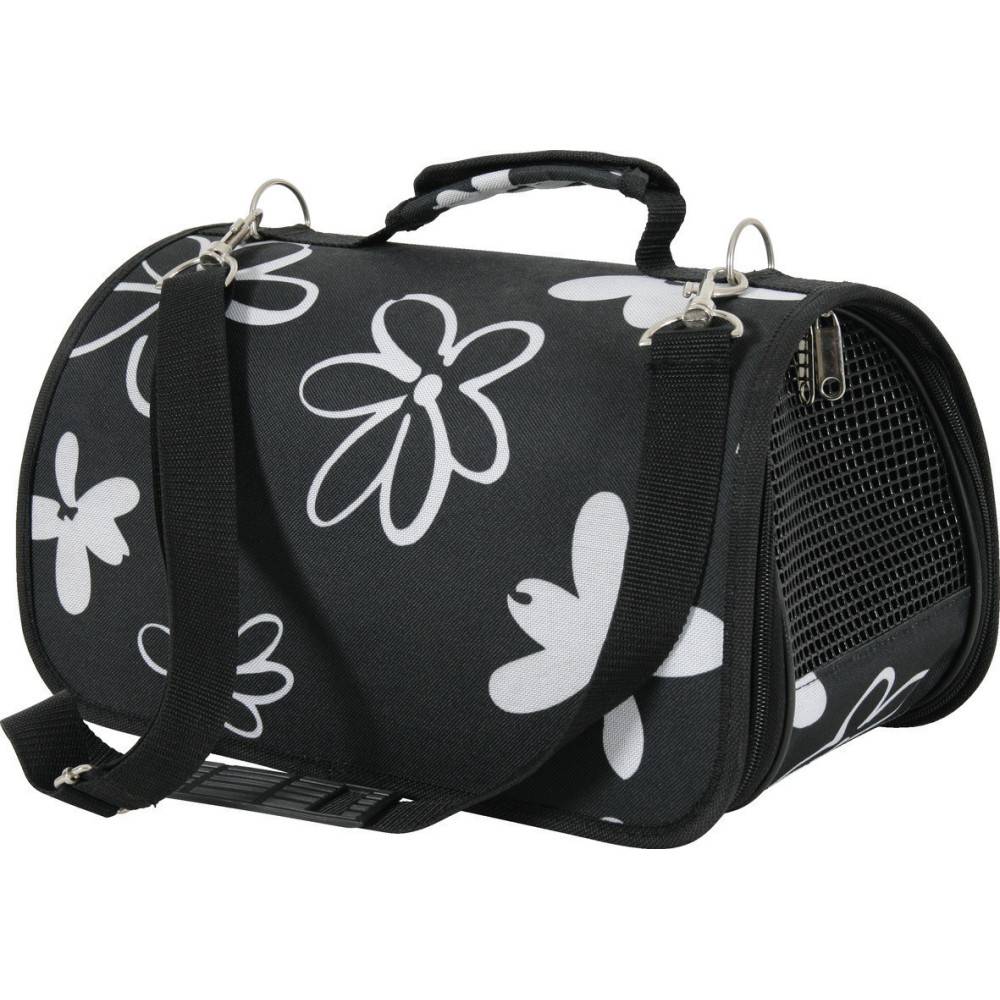 Zolux - Panier de transport Flower. S. noir. pour chat ou chien. max 4 kg - Imagen 3