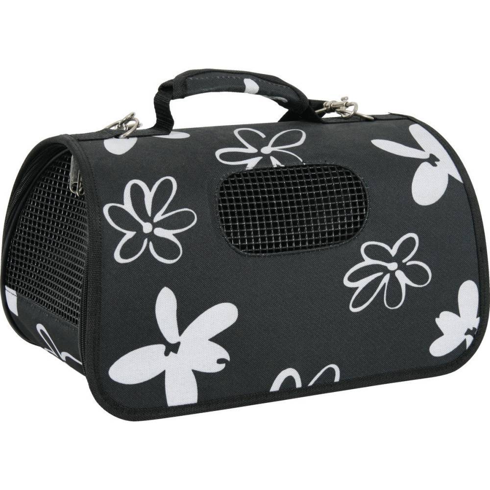 Zolux - Panier de transport Flower. S. noir. pour chat ou chien. max 4 kg - Imagen 2