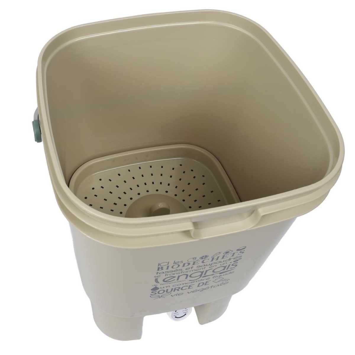 Composteur de Cuisine 19L avec Robinet pour Engrais Liquide - GORIL - Image 5