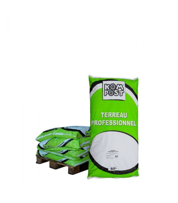 Substrat jardinières et bacs, 10 sacs de 50 litres - PRO11-10x50 - Image 1