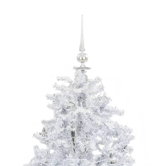 Vidaxl - Arbre de Noël neigeux avec base de parapluie Blanc 140 cm vidaXL 284334 - Image 3