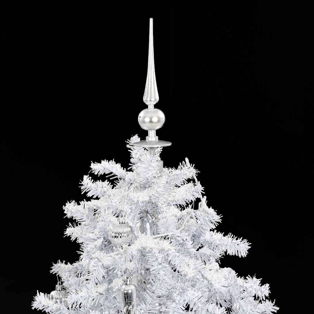 Vidaxl - Arbre de Noël neigeux avec base de parapluie Blanc 140 cm vidaXL 284334 - Image 5