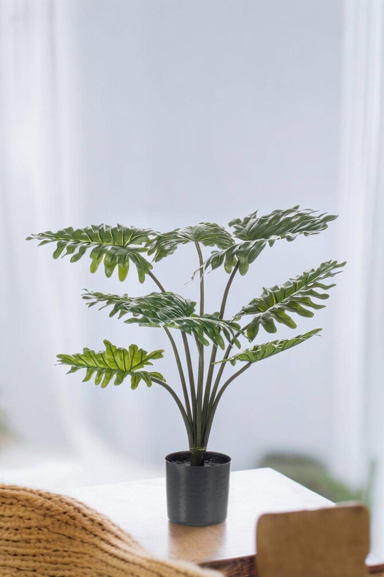 La Green Touch - Philodendron plante artificielle - h77cm, Ø12cm- La Green Touch - Imagen 1