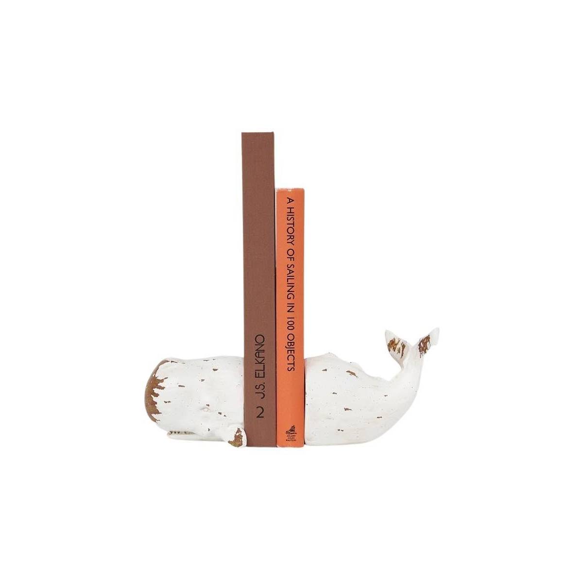 Batela - Serre-livres en bois Cachalot 25 x 12 cm Batela - Imagen 1