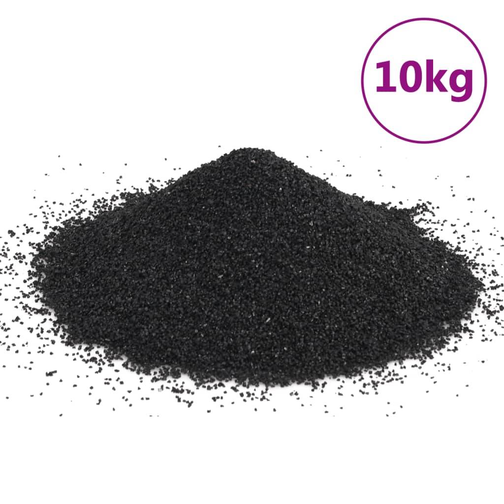 Vidaxl - Sable pour aquarium 10 kg noir 0,2-2 mm vidaXL 3217156 - Image 2