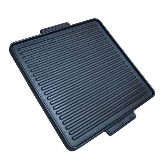 Barbecue grill et réchaud 2 feux 9kW Kit Modulable 2en1 - 2 brûleurs - Plaque Grill , 3 Hauteurs Modulables Piezo INTEC - Image 8