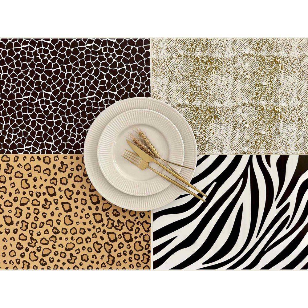 Set de table en vinyle 40 x 30 cm Wild Lot de 2 sets de table motifs assortis - Imagen 2
