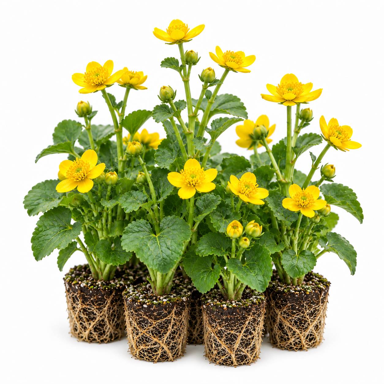 Populage des marais - Caltha palustris - 12 plantes - Image 1