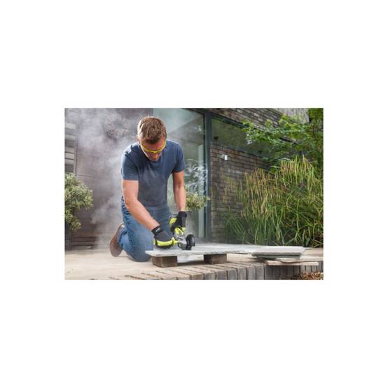 Ryobi - Meuleuse d'angle RYOBI 18V One+ R18AG-140S - Batterie Lithium-ion 4.0 Ah - Chargeur - Image 3