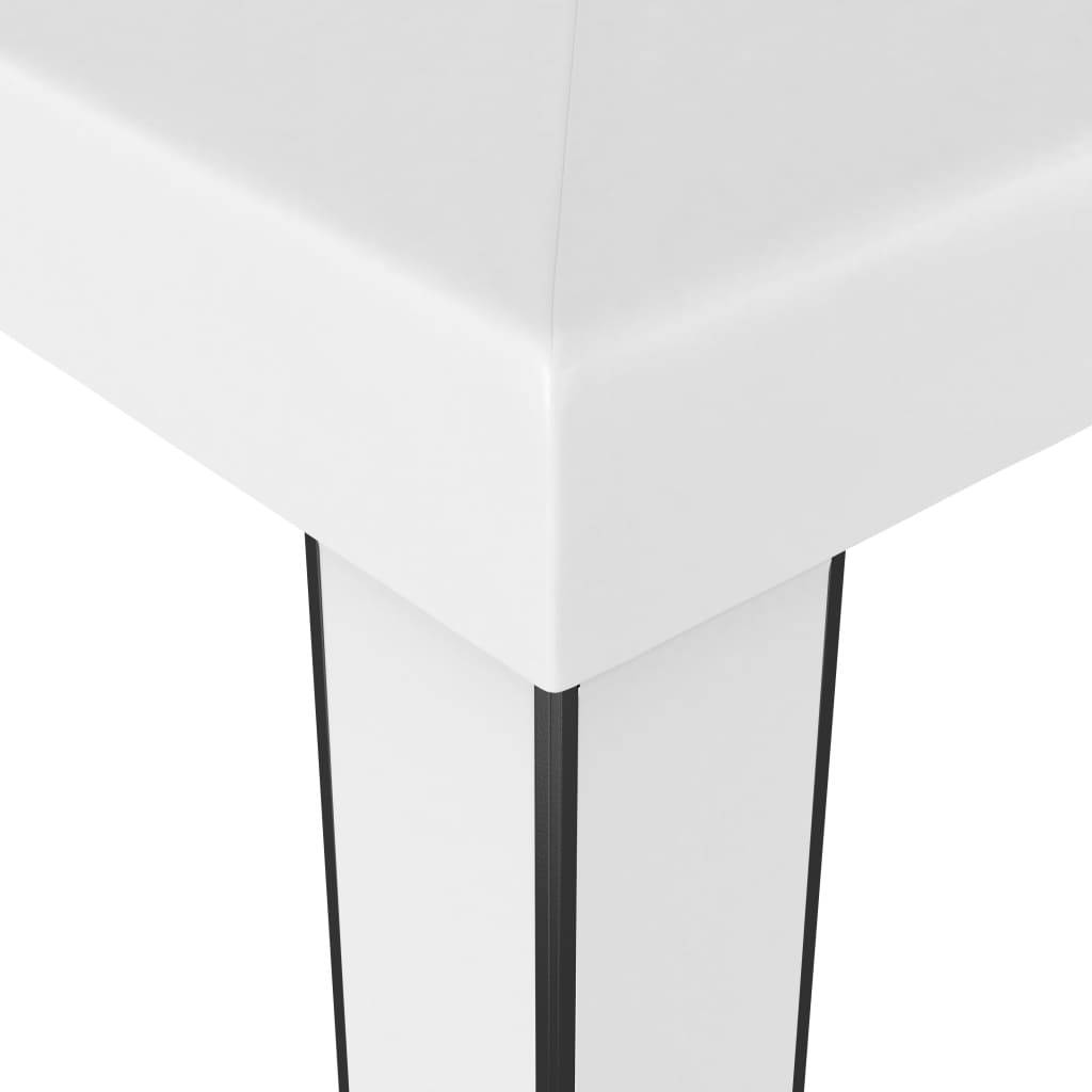 Tonnelle Aluminium Blanc avec LED 3 x 3 x 2.73 m - PANGIVO - Image 5